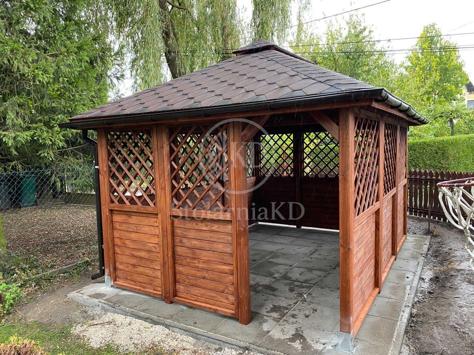 Altana ogrodowa 3x4 altanka nowoczesna drewniana