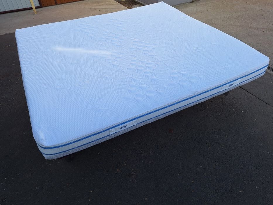 Sz-n dostawa gratis MATERAC 180X200 stan bdb-  twardy sprężysty