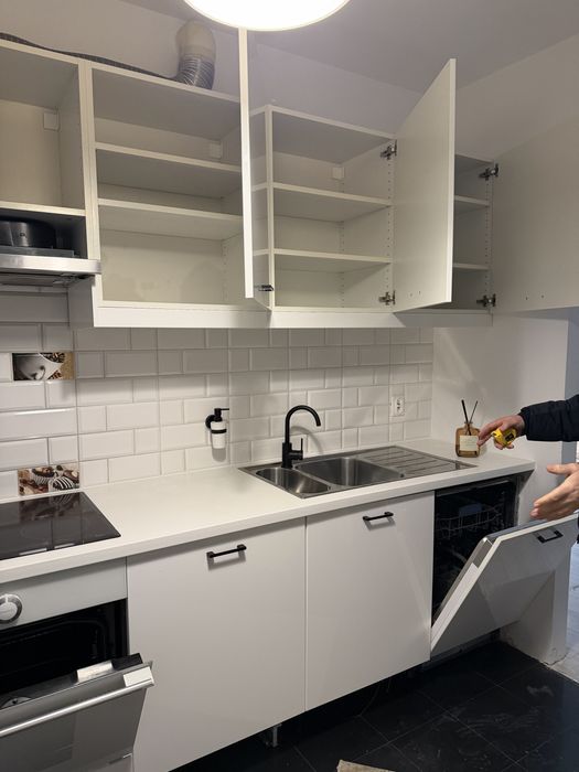 Biala kuchnia ze sprzetem REZERWACJA DO 3.01