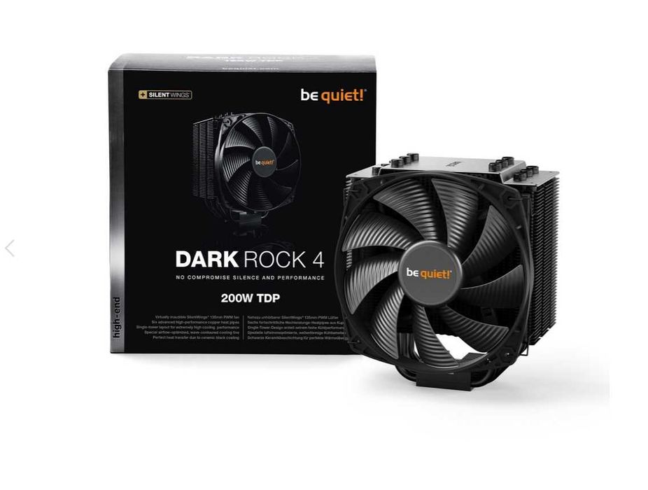 Chłodzenie procesora _ Be quiet! Dark Rock 4 _ jak nowe!