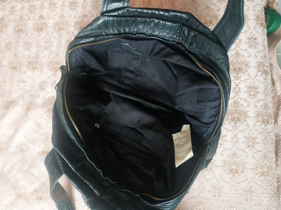 Шкіряна сумка Adolfo Dominguez