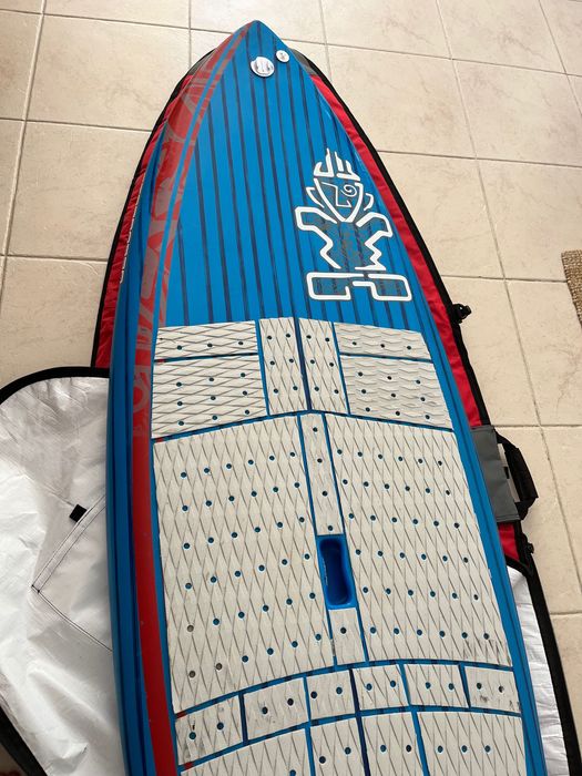 Paddle SUP Starboard PRO Blue Carbon 8’00 Alcochete • OLX Portugal