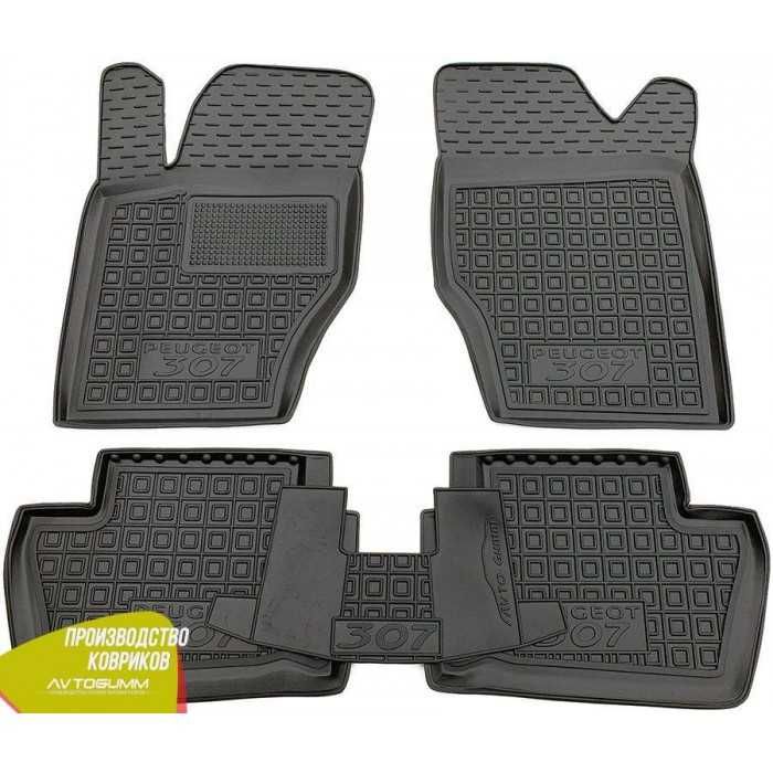 Коврики Peugeot 207 307 308 3008 5008 508 Partner Салоны Avto Gumm