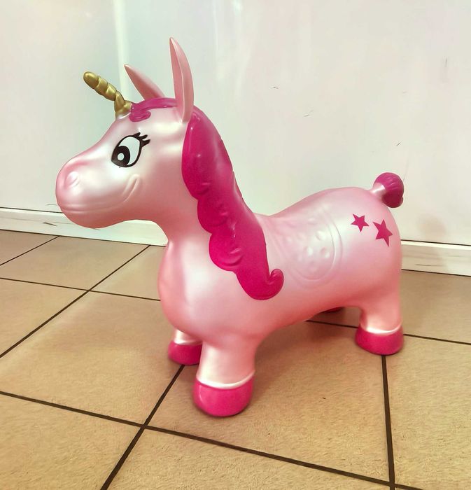 IDENA dmuchany skoczek jednorożec dla dzieci