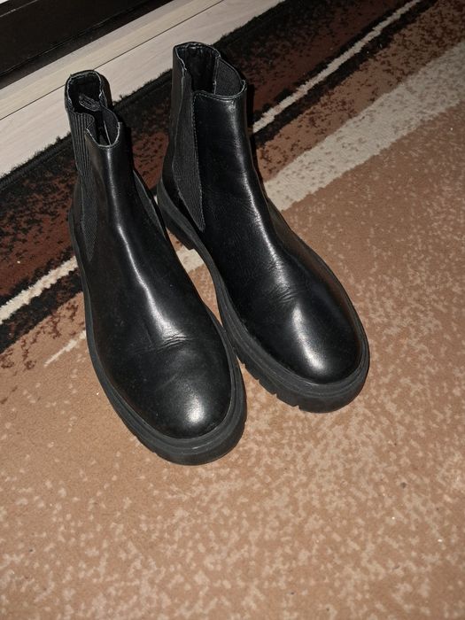 Шкіряні Челсі zara 43