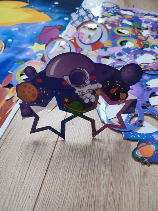 Kosmiczna impreza-banery +akcesoria