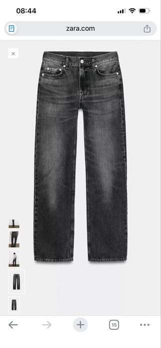 Джинси Zara прямі