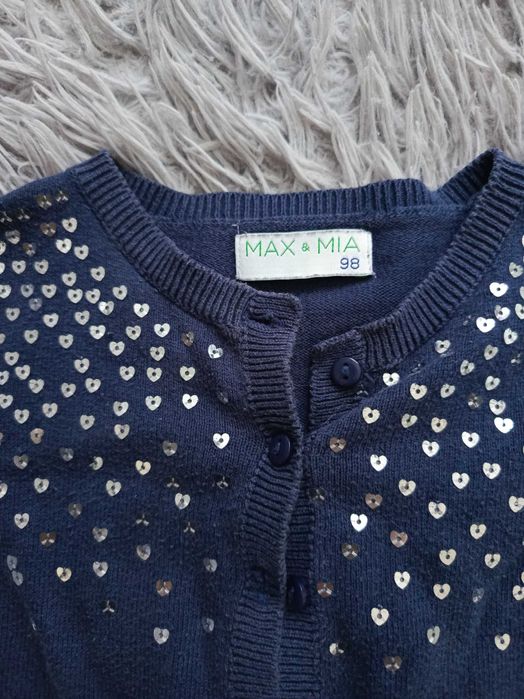 Sweter dla dziewczynki z cekinami