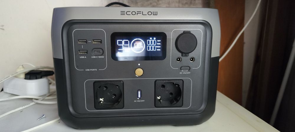 Зарядная станция EcoFlow RIVER 2 Max (512 Вт·ч)
