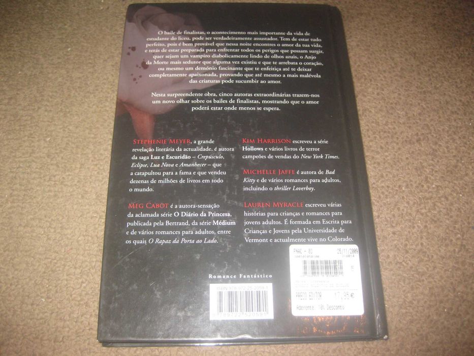 Livro "Danças Malditas" de Stephenie Meyer