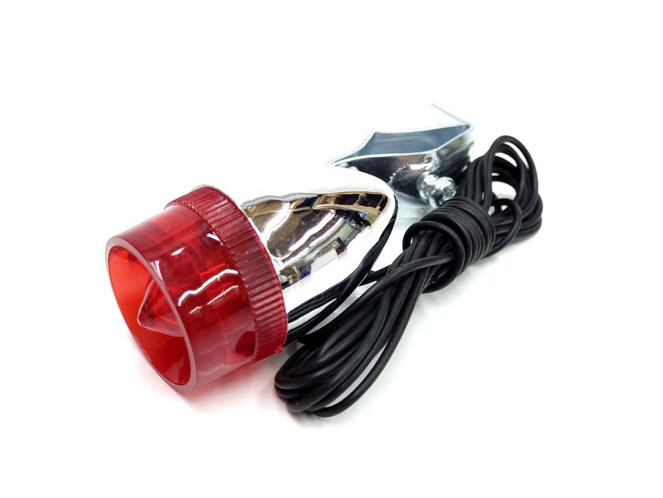 NOWA Lampka tył pchełka chrom Wigry Flaming Karlik Czajka Sokół Karat