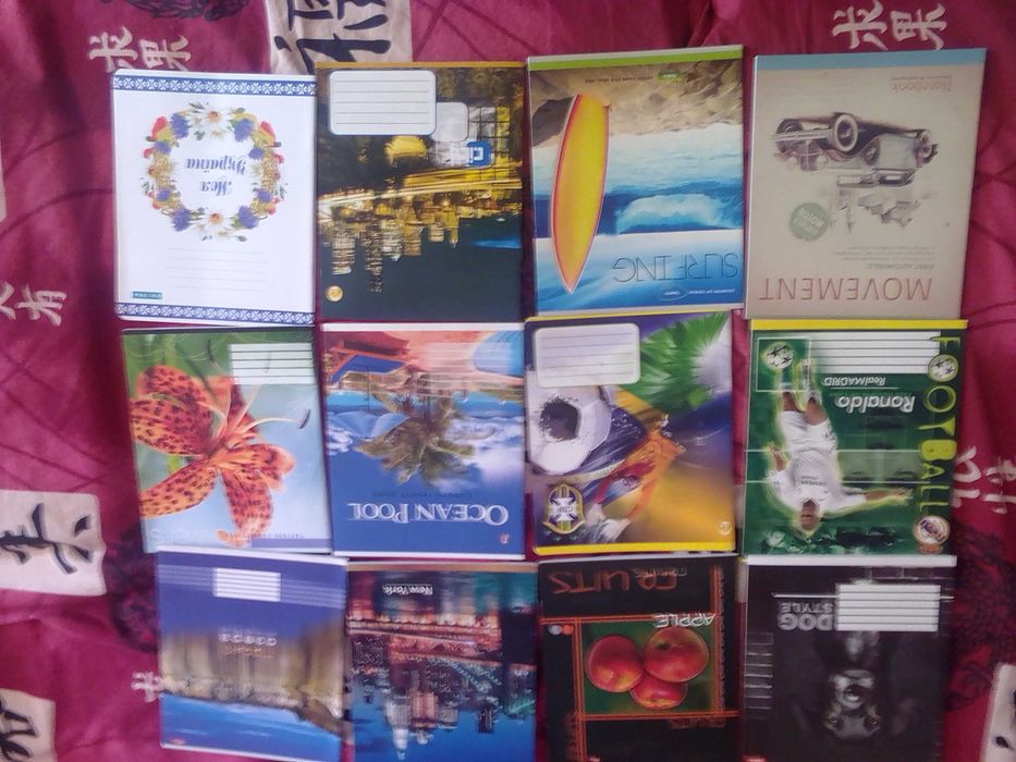 Тетради Зошити школьные   новые,