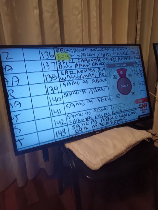 Smart tv de 45" como nova