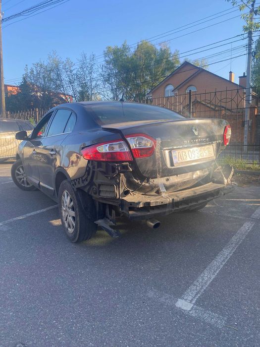 Renault Fluence 2010 Після ДТП