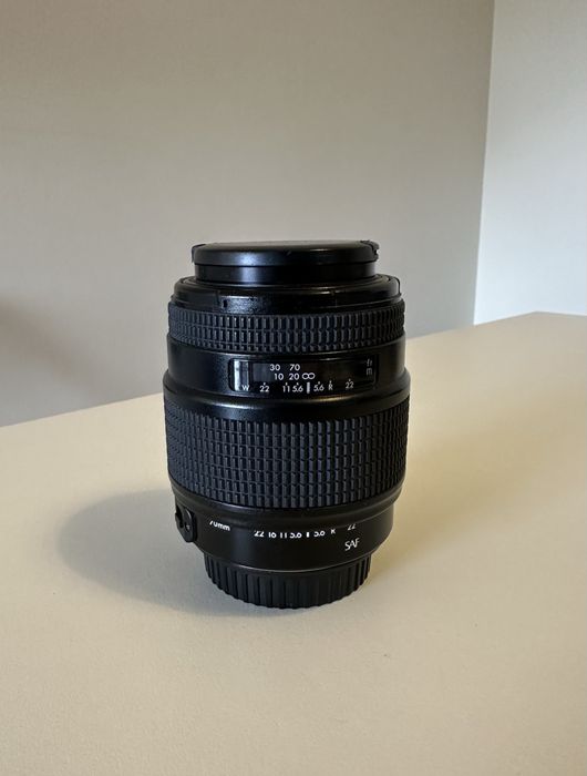 Canon EOS 1000d + 50mm f/1.8 + 70-210 f/4-5.6