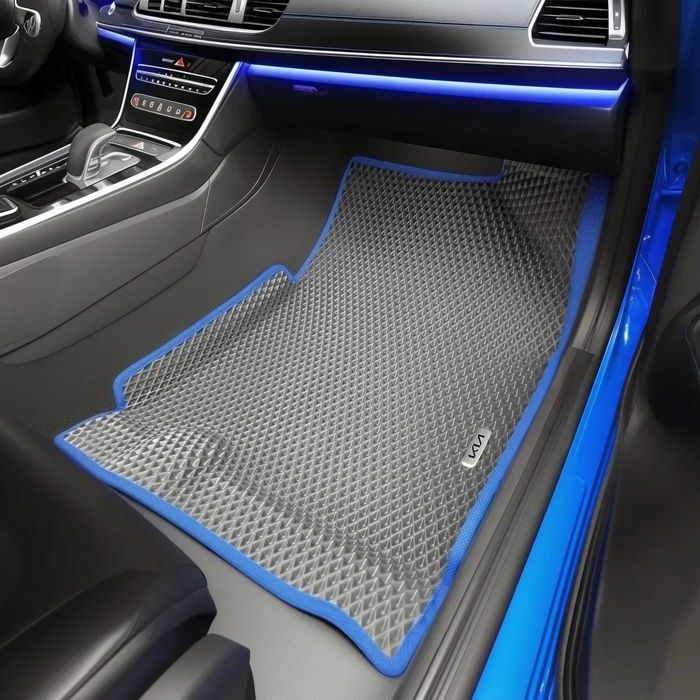 NEW! ева коврики Kia Niro, 3D eva коврики, Кіа Ніро, Чудова ЯКІСТЬ