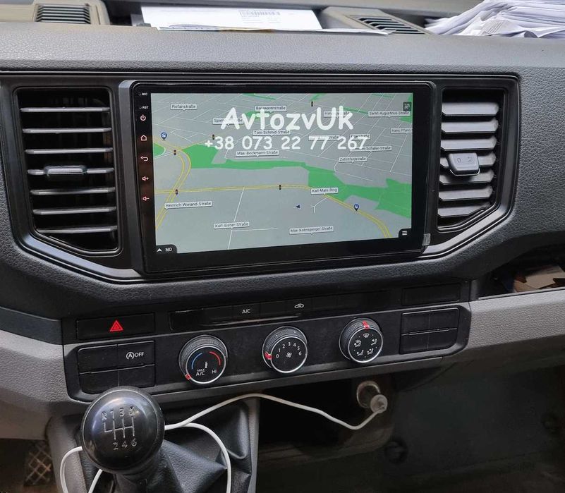 Магнитола CRAFTER Volkswagen TRANSPORTER T6 Atlas TERAMONT Android 16