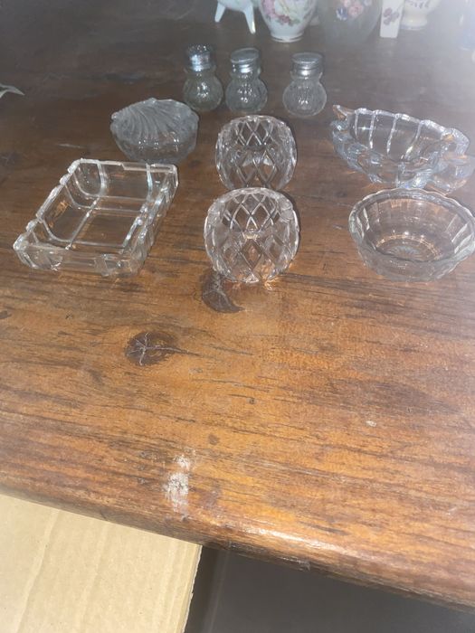 Peças decorativas Cristal - como novos