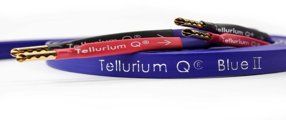TELLURIUM Q BLUE II kabel głośnikowy  2x 2,5m/Promocja !!!