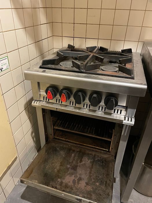 Fogão a gás 60x60x80 – totalmente funcional