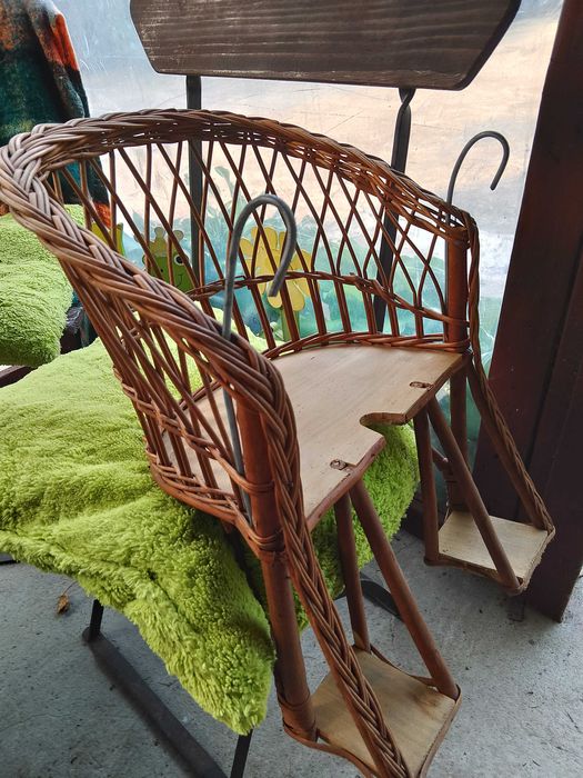 Fotelik wiklinowy na rower