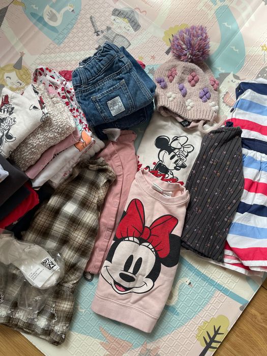 Ubranka dla dziewczynki H&M Zara 74