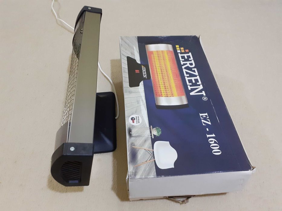 Новый !!! инфракрасный кварцевый обогреватель Erzen 1600 Вт.