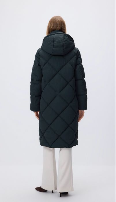 Пуховик зима ххл Куртка довга зимова хххл плащ зимове пальто 54 р