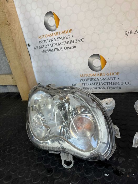 Фари передні комплект Smart Fortwo 450 рестайл оригінал гарний стан