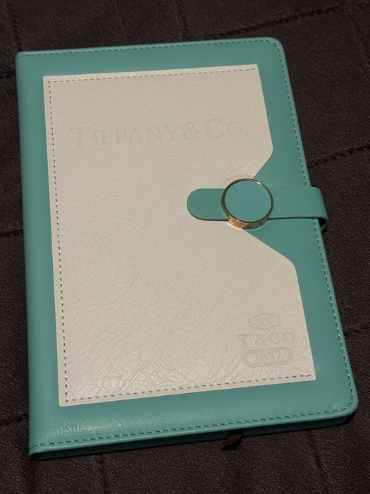 Przepiękny notes Tiffany