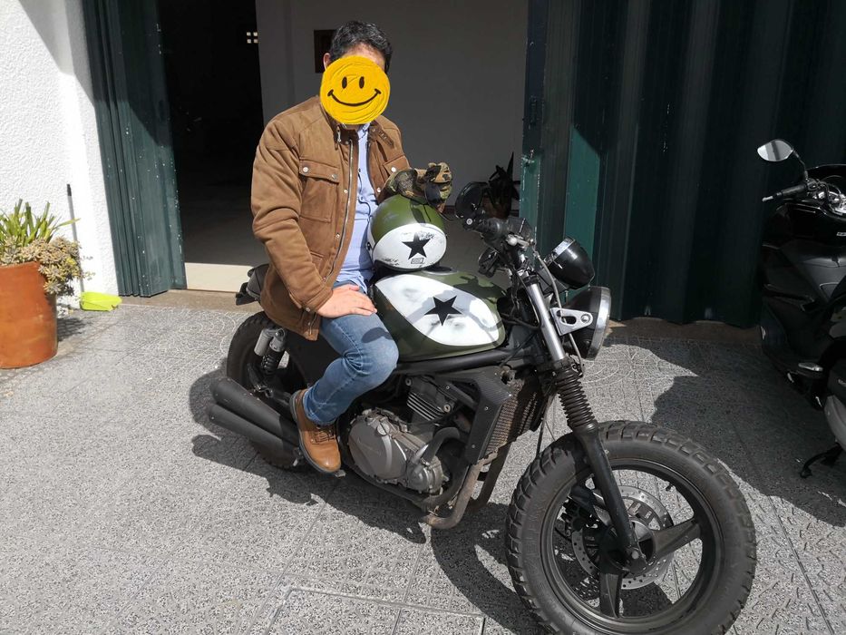 Kawasaki 500 scramble