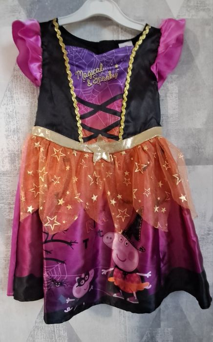 Карнавальний костюм сукня відьмочки з капелюхом Peppa 1-2 р Новий рік