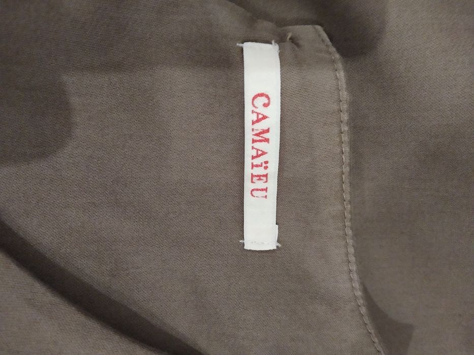 Sukienka w kolorze khaki