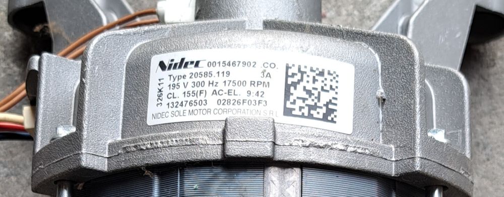 Silnik pralki Electrolux EWT 136540 W (części)