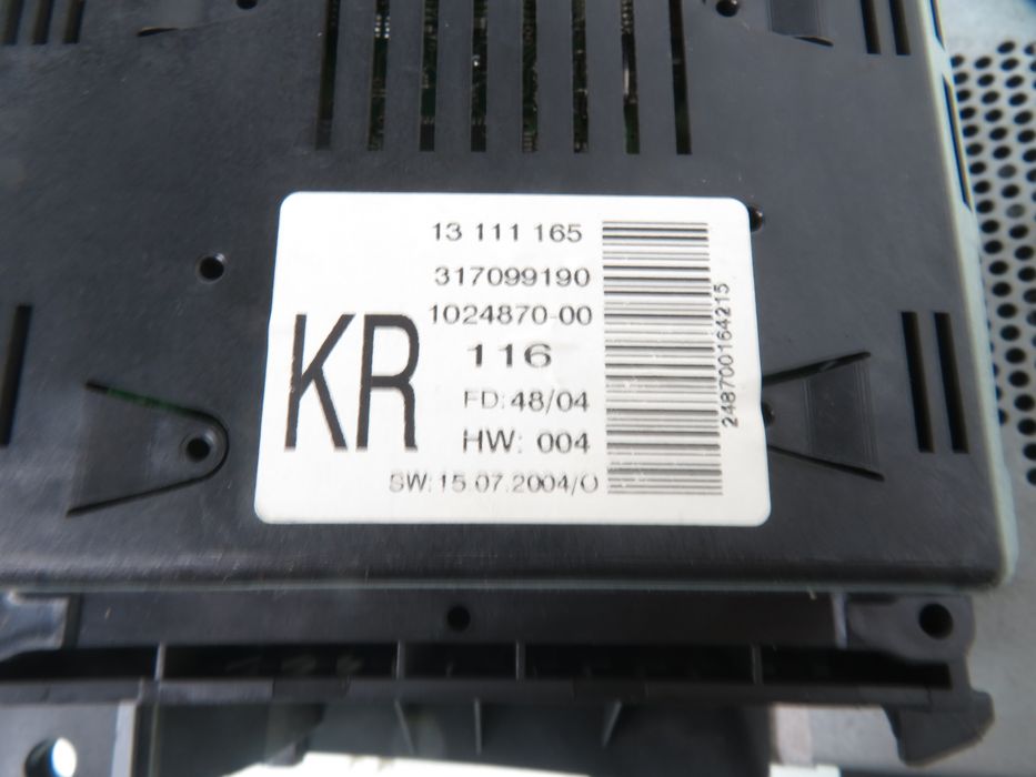 Radio Cd30 Opel Astra III H