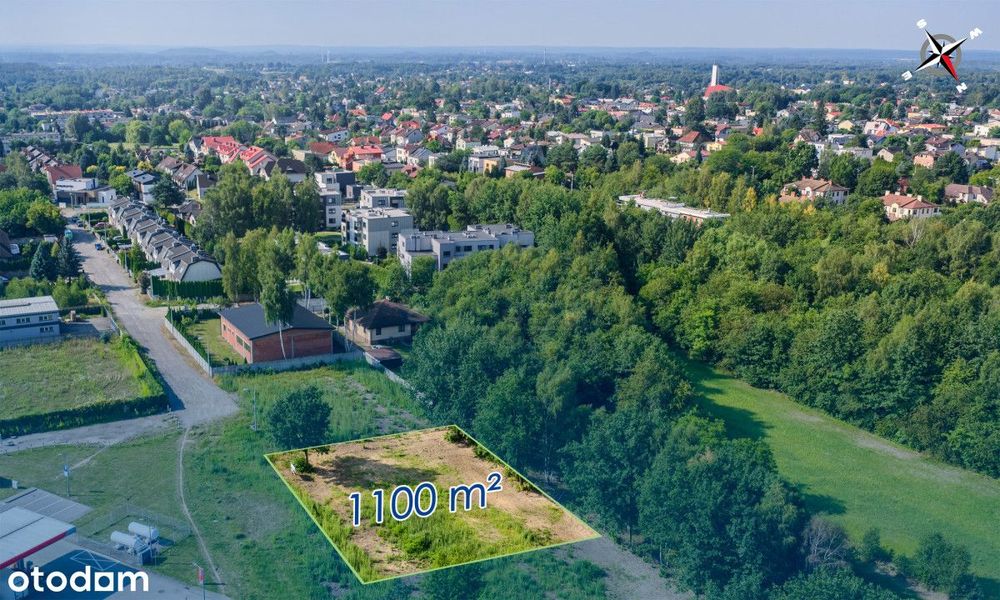Działka na Lisińcu pod dom lub usługi