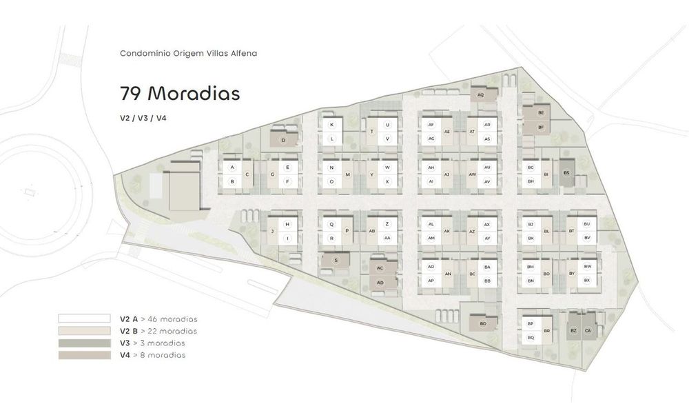 Moradia T2 nova em Alfena | Jardim privativo | Condomínio com piscina