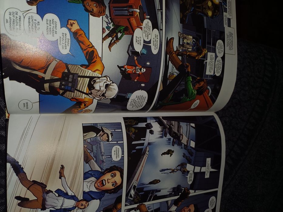 Livro banda desenhada star wars