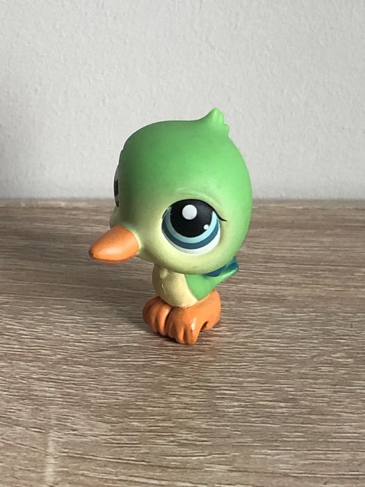 Littlest Pet Shop - zielony ptaszek
