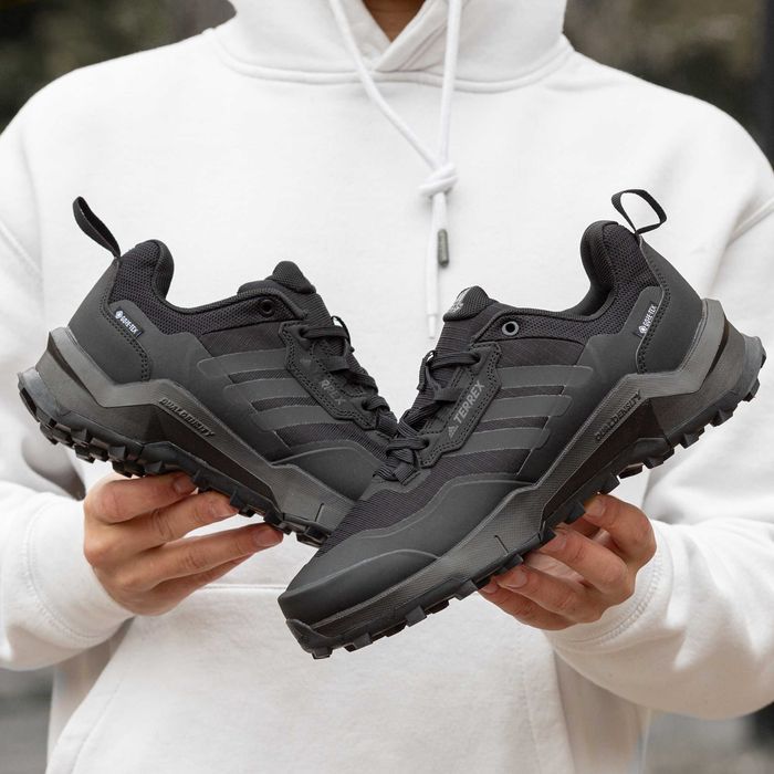 Кросівки Adidas Terrex AX4 Gore-Tex All Black premium | Кроссовки Адидас чоловічі
