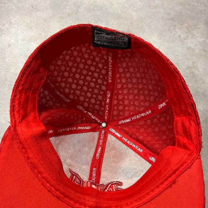 Vintage Czapka Z Daszkiem NY City Gang Mass Clinic Rap OG Y2K Skate