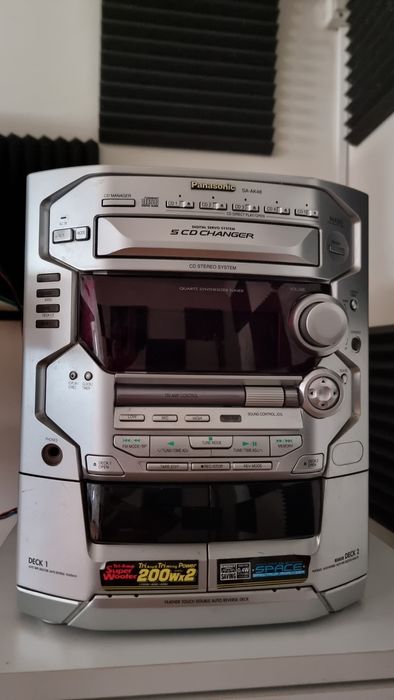 Mini System Panasonic SA-AK48 – 200W RMS - Super Woofer