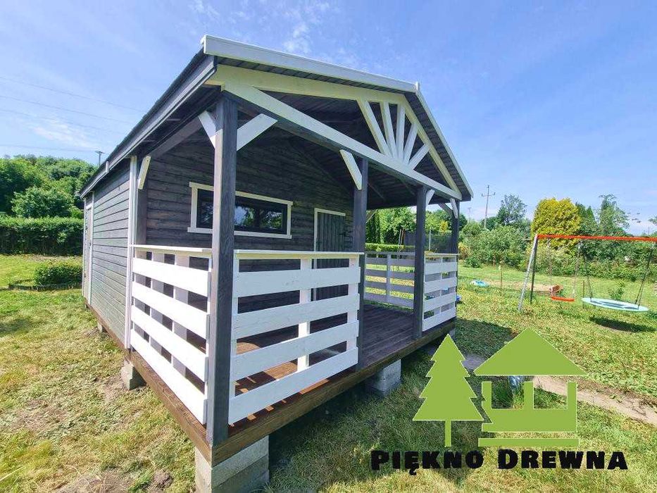 Domek letniskowy "Arek" 6mx4m  SZYBKA REALIZACJA