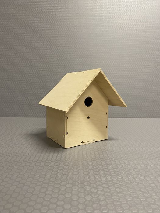 Budki dla ptaków z naturalnego drewna - idelna do ogrodu/balkon