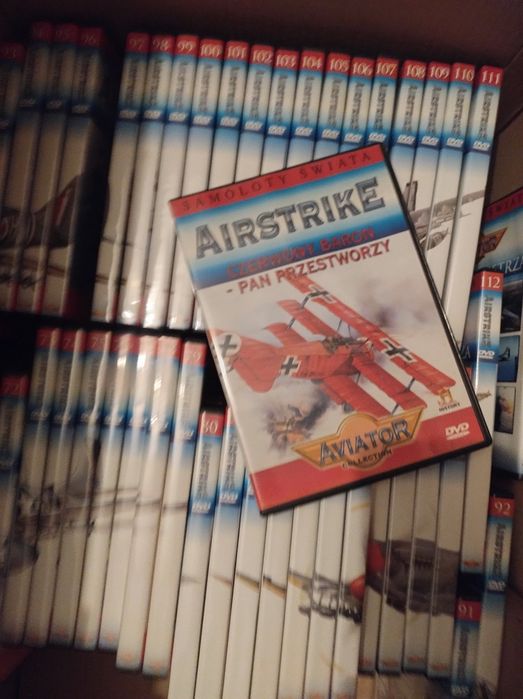 Wielka encyklopedia lotnictwa 114 DVD plus gazetki