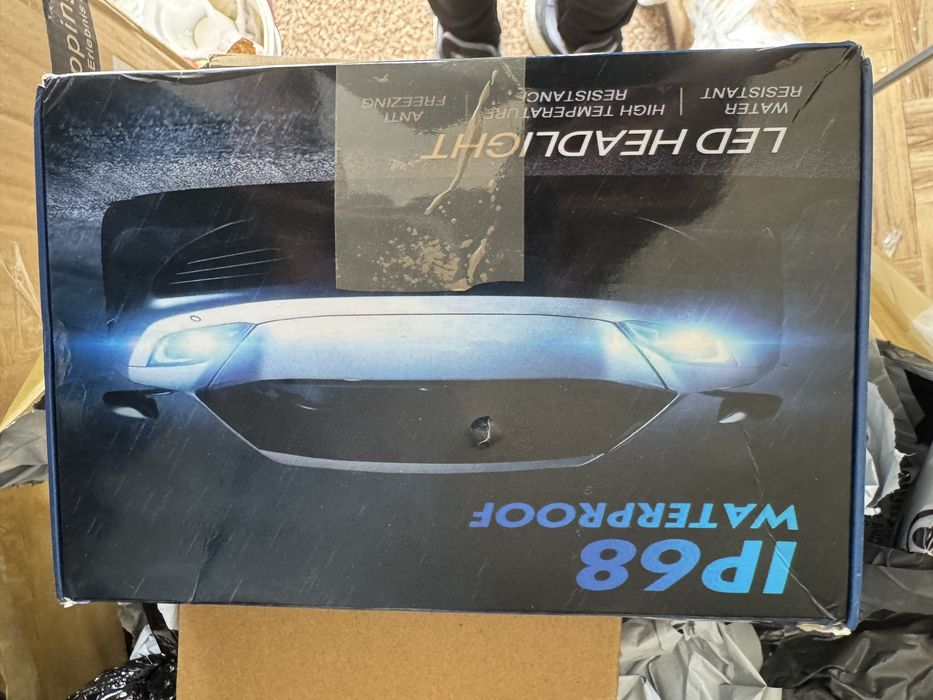 H4 obiektyw Led F40 H4 Mini projektor LED obiektyw 110W H4