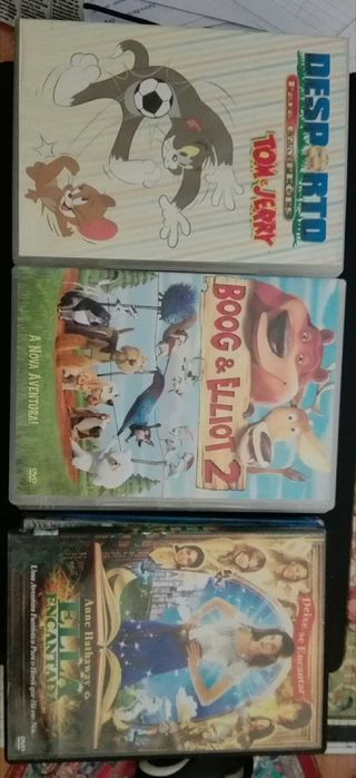 Dvds infantis - vários