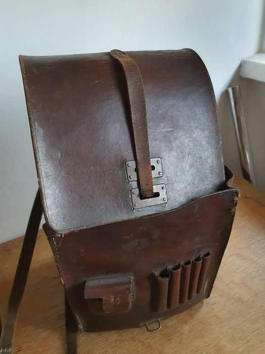 Torba skórzana raportówka zabytek