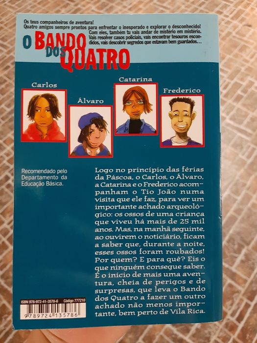 O Bando dos Quatro, A Caverna Secreta - João Aguiar