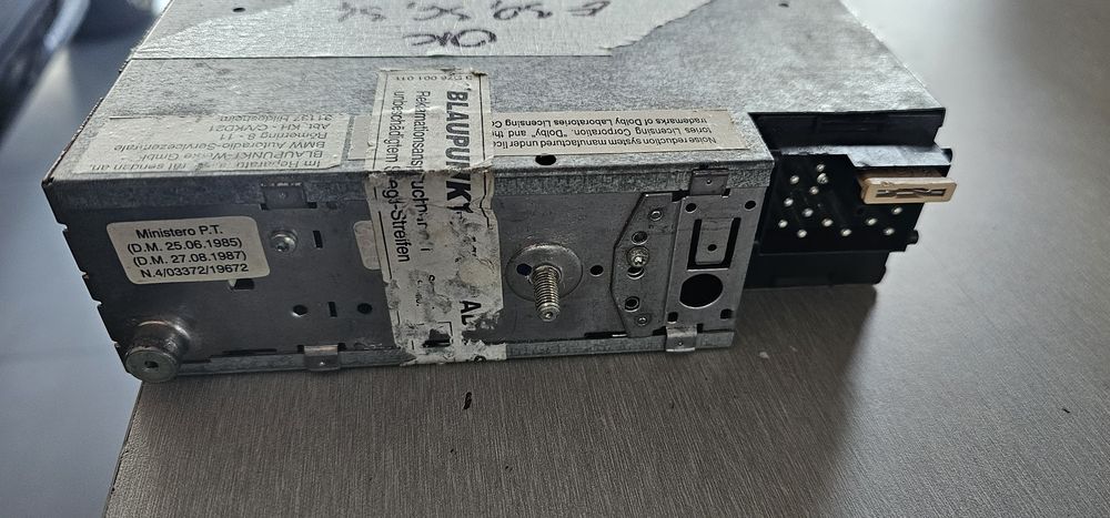 Radio bmw reverse rds e30 e34 e36 klasyk vintage retro